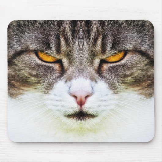 Tapis De Souris yeux de chat (Devant)