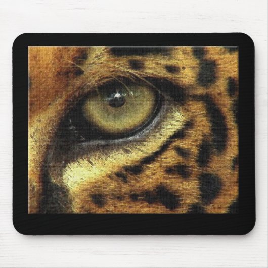 Tapis De Souris "YEUX DE JAGUAR" Mousepad (Devant)