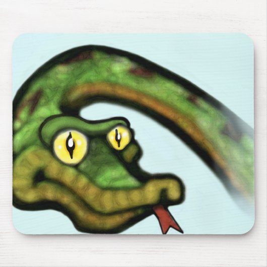 Tapis De Souris Yeux de serpent (Devant)
