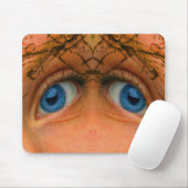 Tapis De Souris Yeux d'un Extraterrestre (Avec souris)
