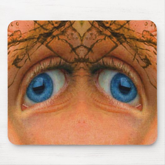 Tapis De Souris Yeux d'un Extraterrestre (Devant)