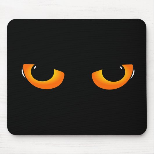 Tapis De Souris Yeux éffrayants (Devant)