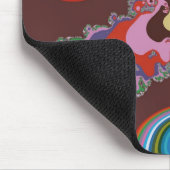 Tapis De Souris Yeux psychédéliques (Coin)