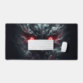 Tapis de souris Yeux rouges fumée (Clavier et souris)