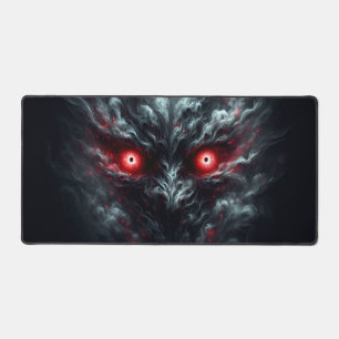 Tapis de souris Yeux rouges fumée