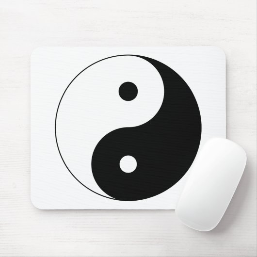 Tapis De Souris Yin Yang (Avec souris)