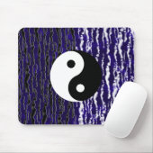 Tapis De Souris Yin Yang Blue Tranquillité Zen Energy (Avec souris)