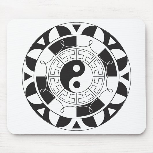 Tapis De Souris Yin Yang Madolin (Devant)