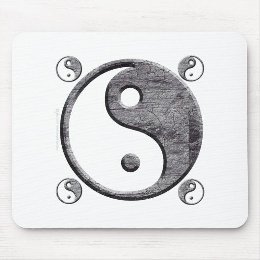 Tapis De Souris Yin Yang Mousepad (Devant)