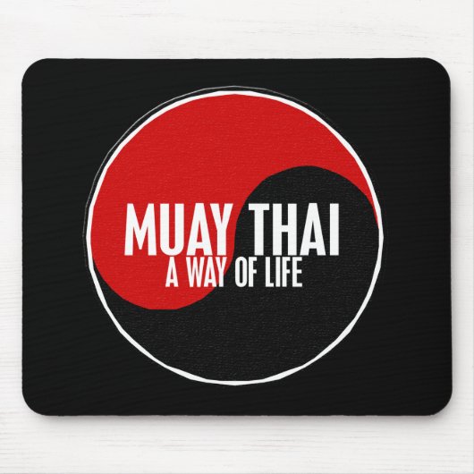 Tapis De Souris Yin Yang Muay 1 thaïlandais (Devant)