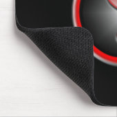 Tapis De Souris yin-Yang-rouge (Coin)