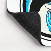 Tapis De Souris Yin Yang Waves (Coin)