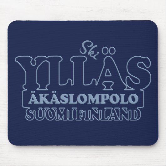 Tapis De Souris YLLÄS FINLANDE mousepad (Devant)