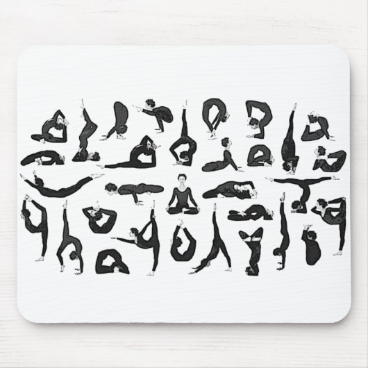 Tapis De Souris Yoga (Devant)