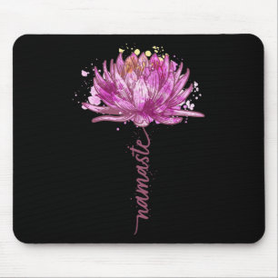 Tapis De Souris Yoga Namaste Fleur de Lotus Yoga Nénuphar Yoga Sma