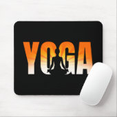 Tapis De Souris Yoga Sunshine (Avec souris)
