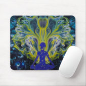 Tapis De Souris Yoga unique (Avec souris)