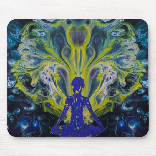 Tapis De Souris Yoga unique (Devant)