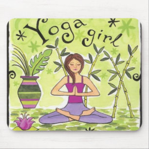 Tapis De Souris YogaGirl