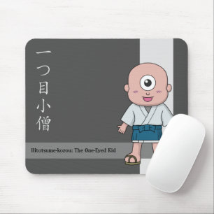 Tapis De Souris Yokai Hitotsume-kozo (Enfant à un oeil)
