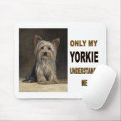 TAPIS DE SOURIS YORKIE (Avec souris)