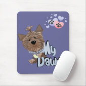 Tapis De Souris Yorkie 2 Mousepad (Avec souris)