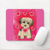 TAPIS DE SOURIS YORKIE POO (Avec souris)