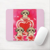 Tapis De Souris Yorkie Poo (Avec souris)