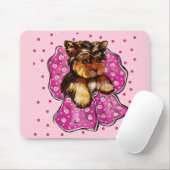 Tapis De Souris Yorkie Poo (Avec souris)