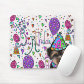 Tapis De Souris Yorkie Poo (Avec souris)
