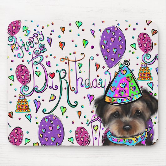 Tapis De Souris Yorkie Poo (Devant)