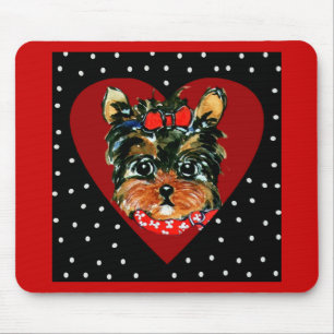 Tapis De Souris Yorkie Poo mignon