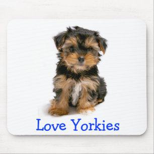 Tapis de souris Yorkshire Terrier Amour Yorkies Ch