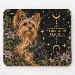Tapis De Souris Yorkshire Terrier, Starlit Tarot Art