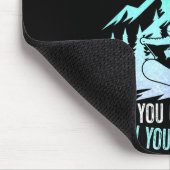 Tapis De Souris You Dont Stop Skiing When You Get Old Funny Skier (Coin)