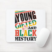 Tapis De Souris Young Gifted And Black History  (Avec souris)