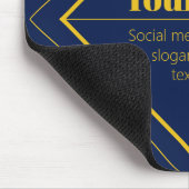 Tapis De Souris Your Logo & Customizable Design Template (Coin)