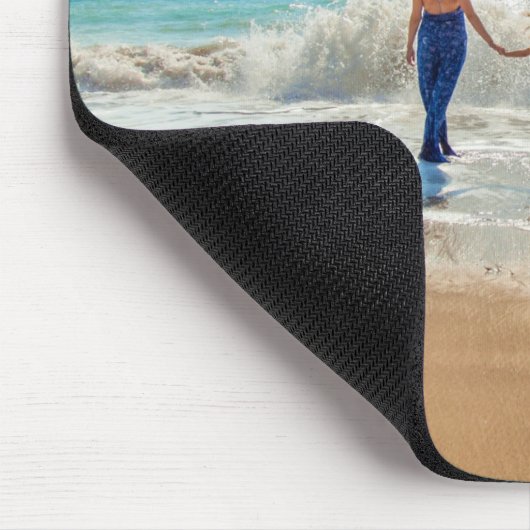 Tapis De Souris Your Photo Mouse Pad Gift with Custom Text Name (Coin)