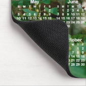 Tapis De Souris Your Photo White Numbers 2026 Calendar (Coin)