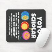 Tapis De Souris Yoyo érudit vous savez tout (Avec souris)