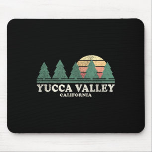 Tapis De Souris Yucca Valley Ca Vintage Tee Rétro 70s Débardeur