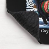 Tapis De Souris Yule Cat Keep It Cozy Funny Christmas Quote  (Coin)