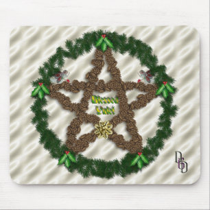 Tapis De Souris Yuletide Pentacle