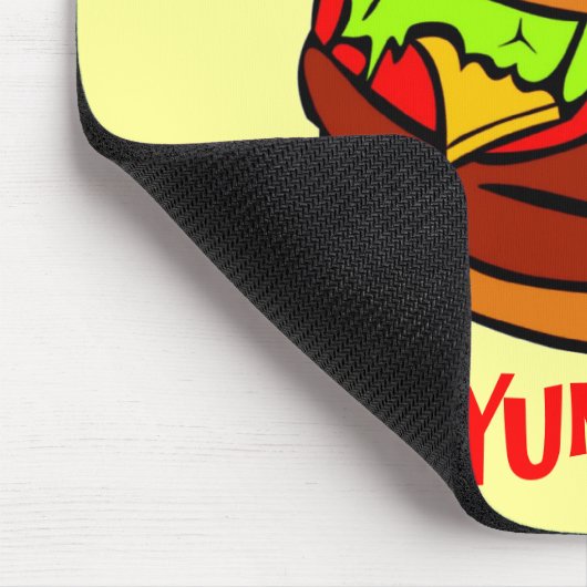 Tapis De Souris Yummy Hamburger (Coin)