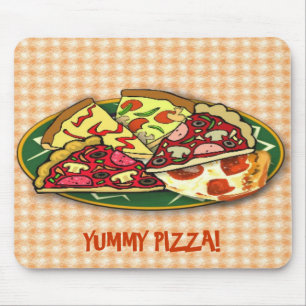 Tapis De Souris Yummy Pizza