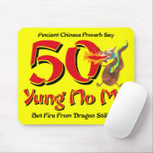 Tapis De Souris Yung aucun cinquantième anniversaire de MOIS (Avec souris)