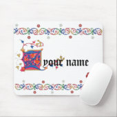 Tapis De Souris Z Mousepad médiéval (Avec souris)