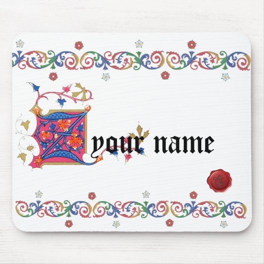 Tapis De Souris Z Mousepad médiéval (Devant)