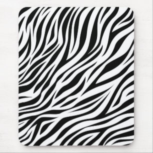 Tapis De Souris Zebra Animal Skin Imprimer Motif-15391