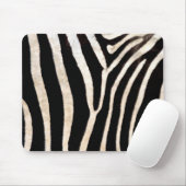 Tapis De Souris Zebra Masquer le cache de souris (Avec souris)